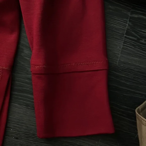 Vintage 60s 70s Red Tunic Mini Dress with Belt - Picture 7 of 7